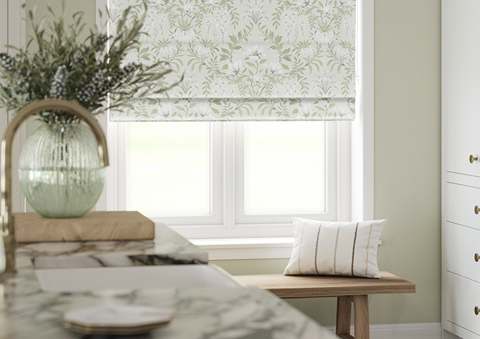 Laura Ashley Parterre, Sage - Twist&Fit Roman Blind - Image 5